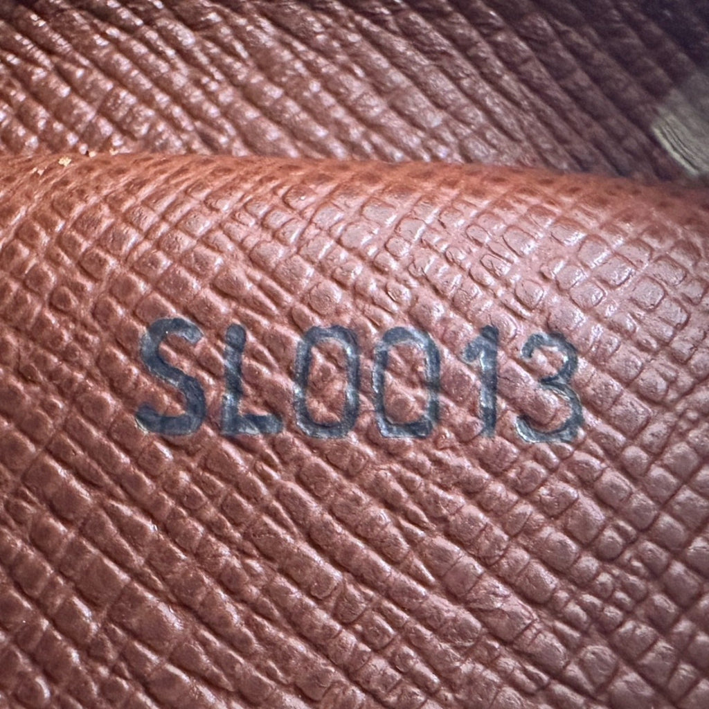 Louis Vuitton Brown Monogram Canvas Shoulder Bag