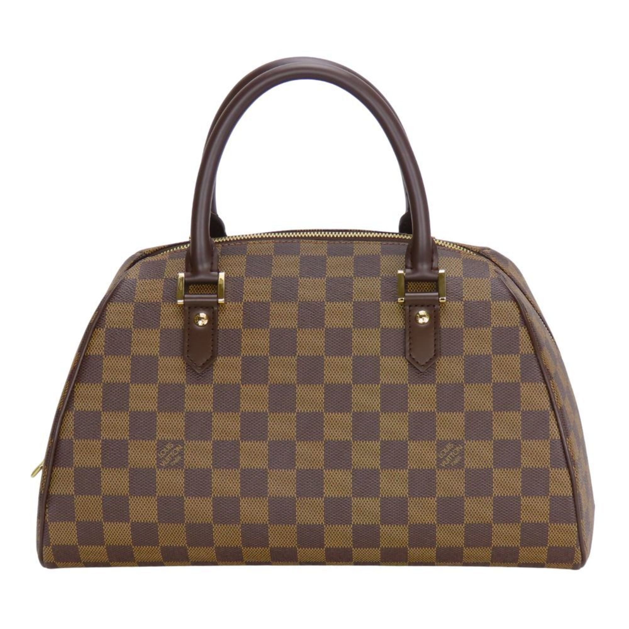 Louis Vuitton Brown Ebene Damier Canvas Handbag