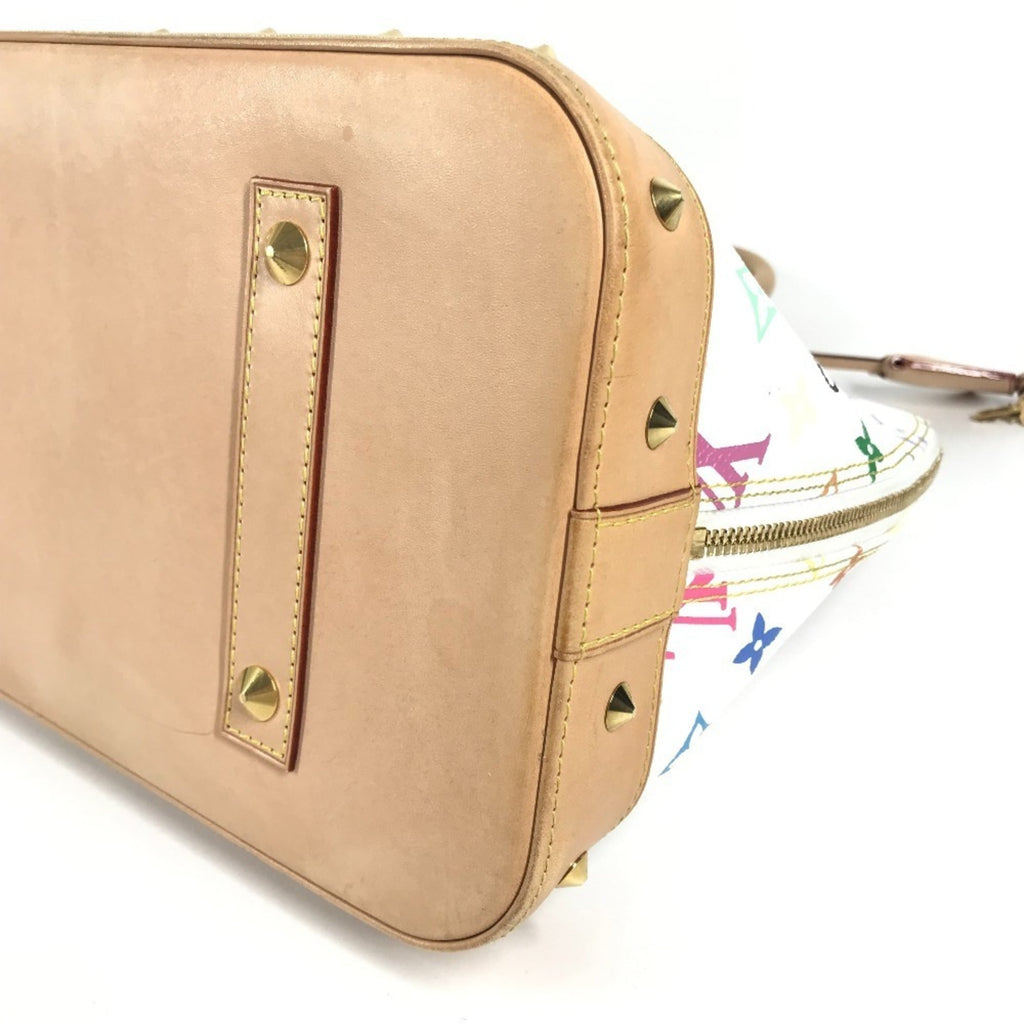 Louis Vuitton Blanc Monogram Multicolore Handbag Tote Bag