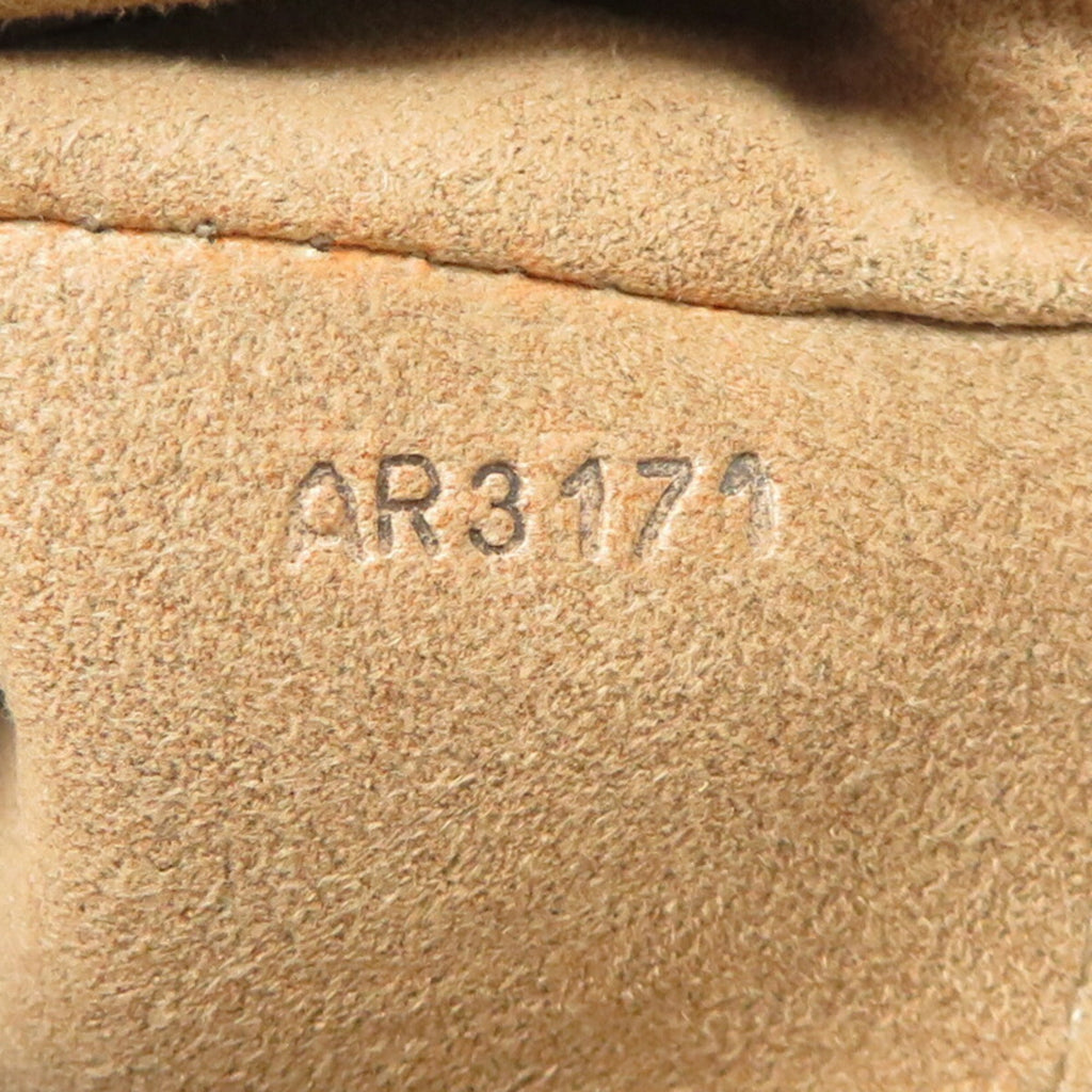 Louis Vuitton Beige Monogram Leather Handbag
