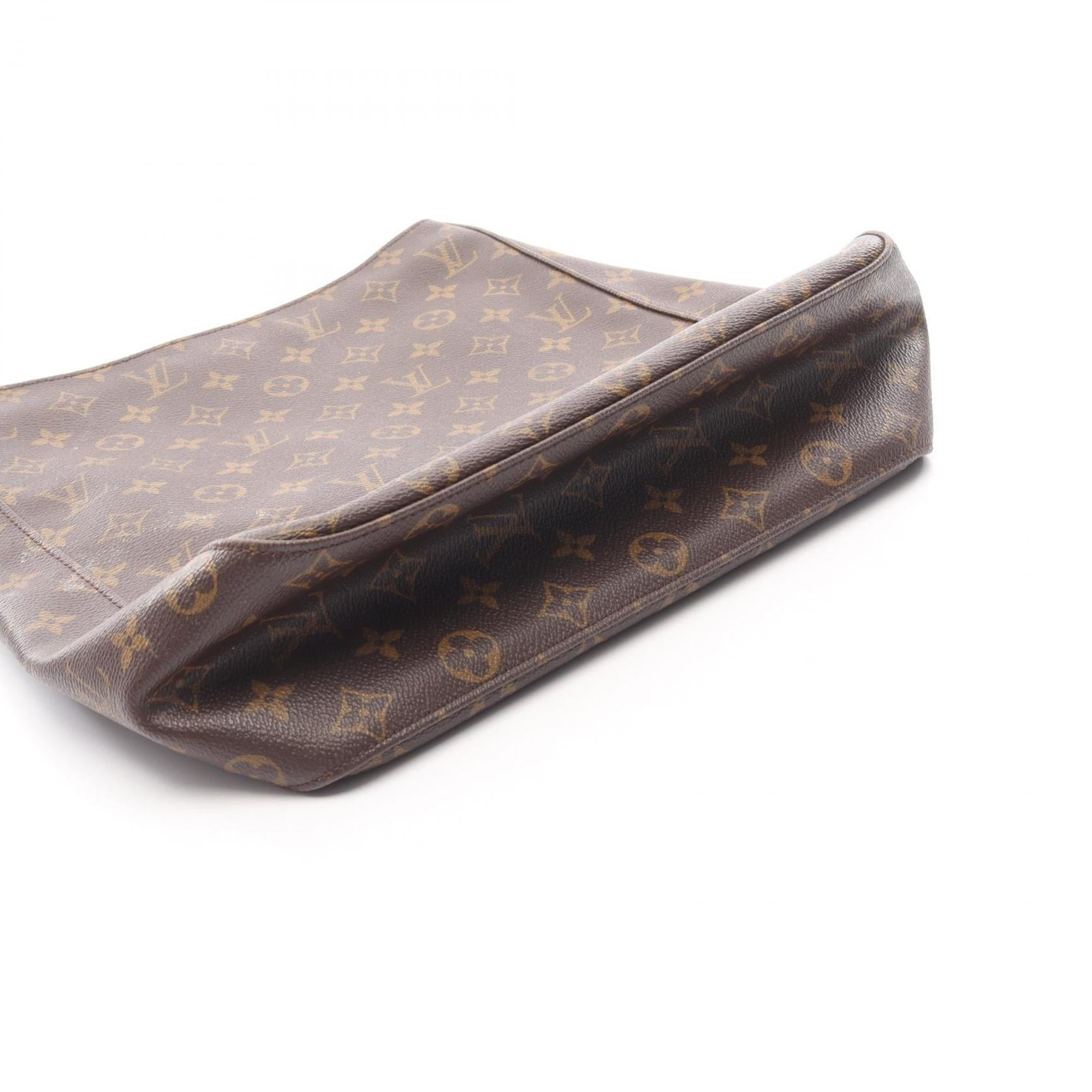 Louis Vuitton Brown Pvc Leather Shoulder Bag