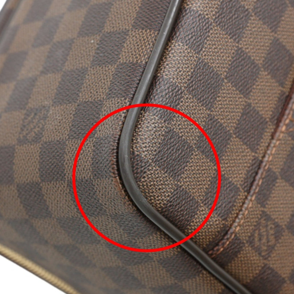 Louis Vuitton Damier Brown Damier Canvas Handbag