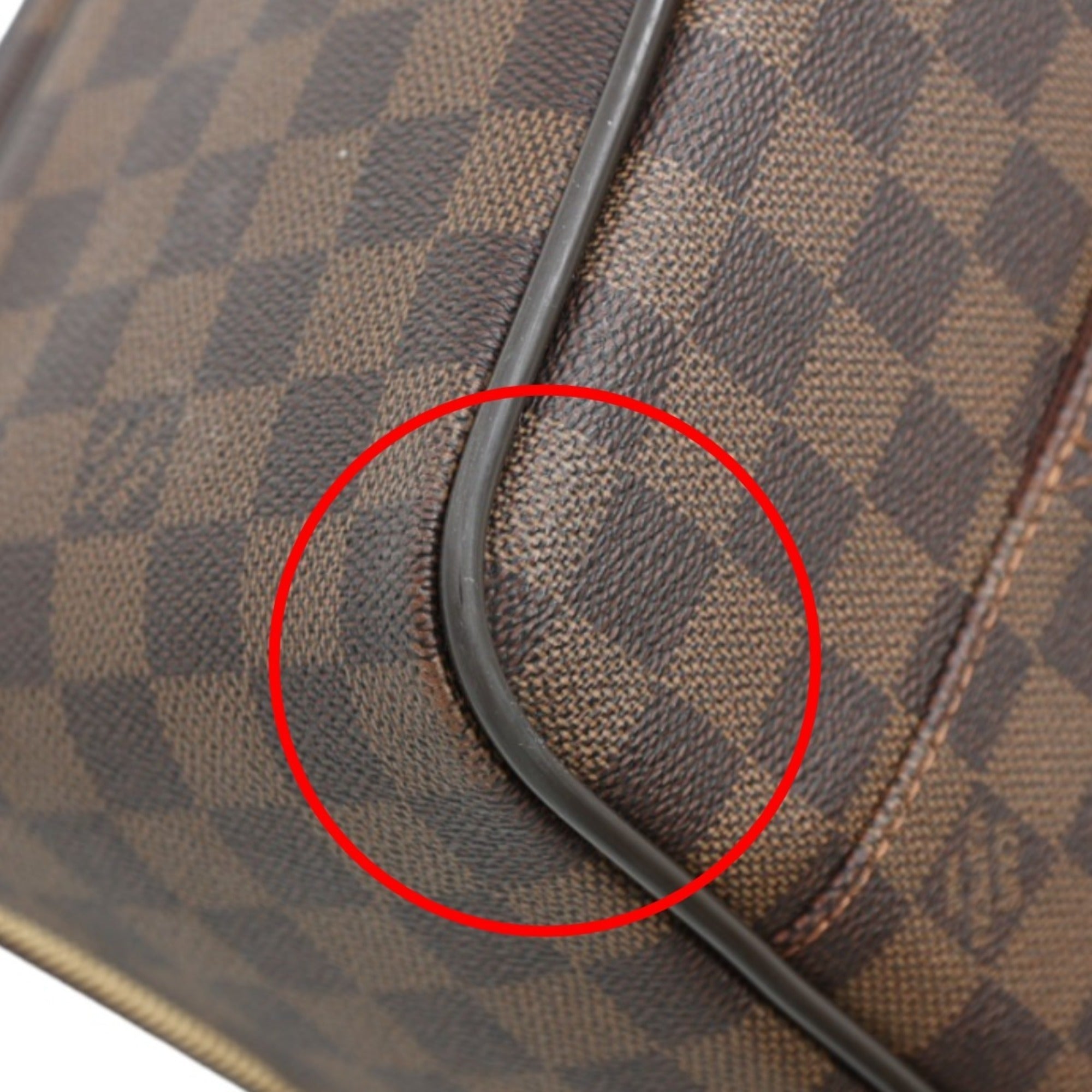 Louis Vuitton Damier Brown Damier Canvas Handbag