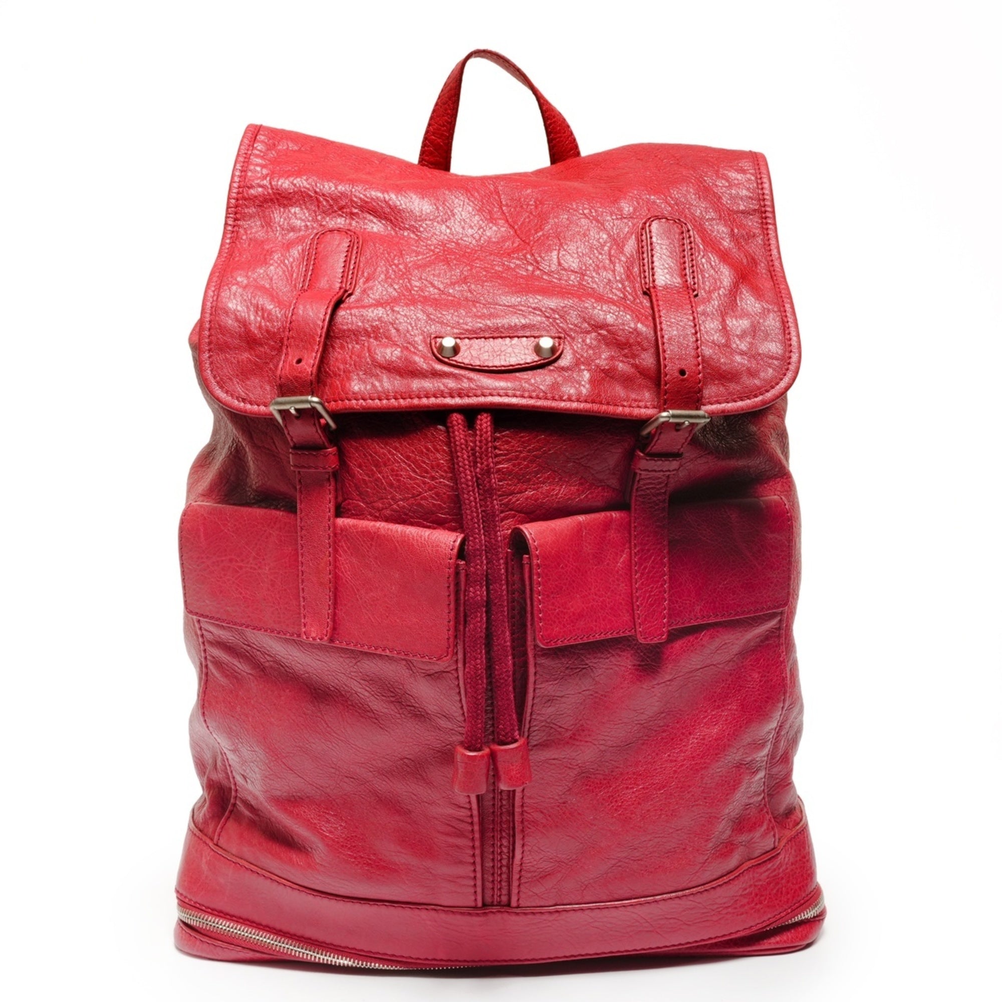 Balenciaga Red Color Backpack