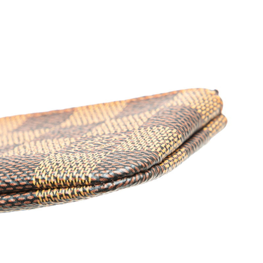 Louis Vuitton Brown Pvc Leather Coin Purse/Coin Case