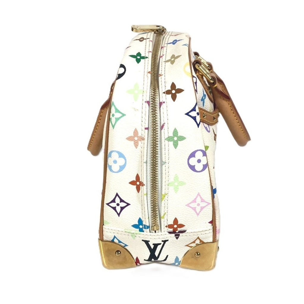 Louis Vuitton Monogram Multicolore Blanc White Monogram Multicolore Boston Bag Handbag