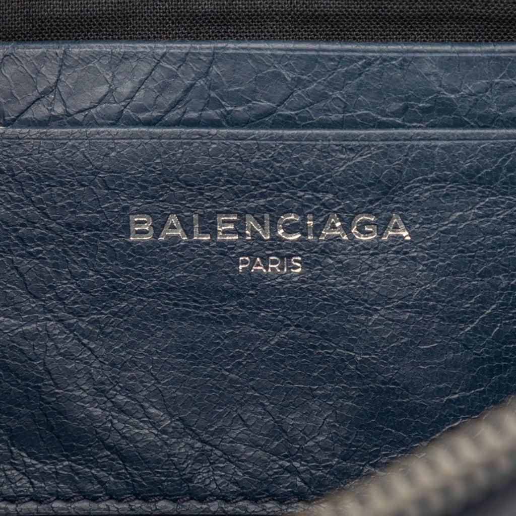 Balenciaga Blue Leather Shoulder