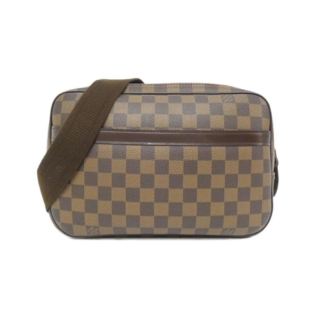 Louis Vuitton Brown Coated Canvas Shoulder Bag