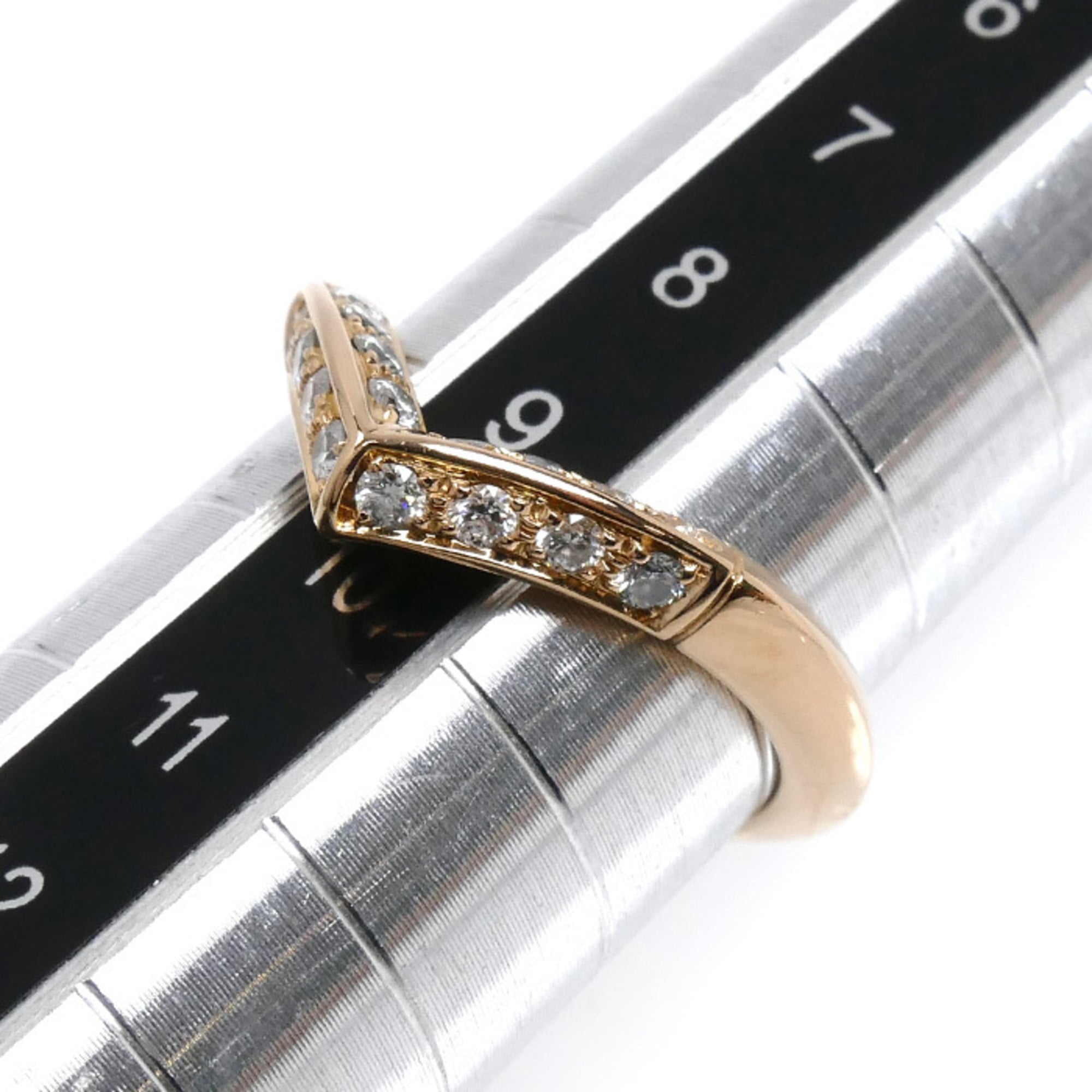 Louis Vuitton Pink Gold (18K) Band Ring