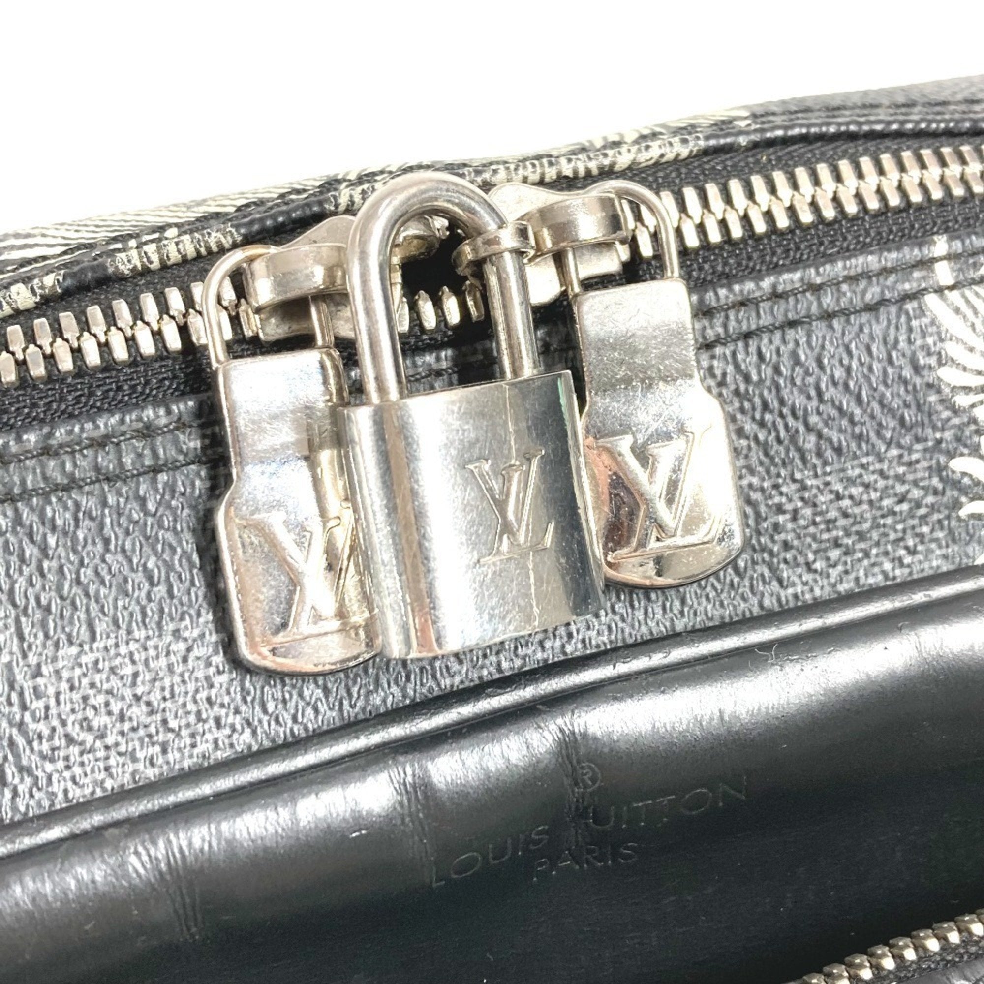 Louis Vuitton Black Damier Graphite Shoulder Bag