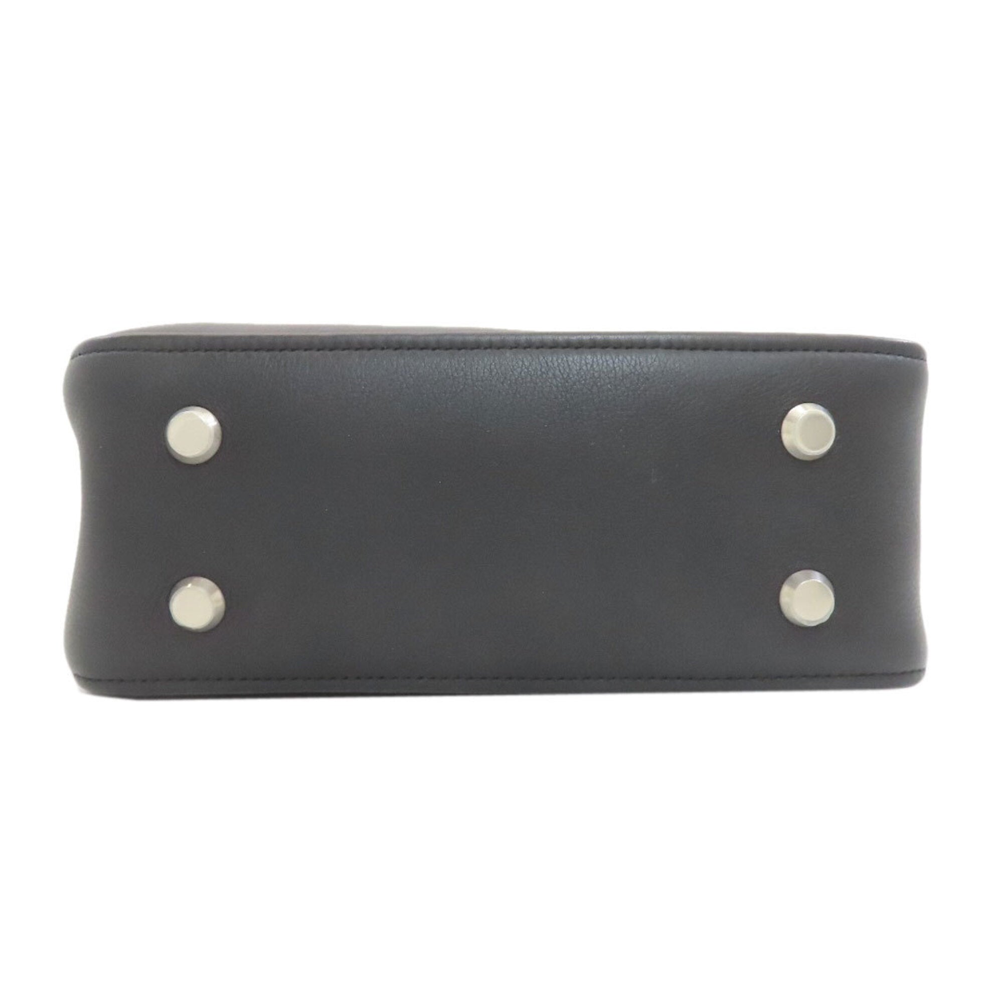 Balenciaga Black Leather Hand