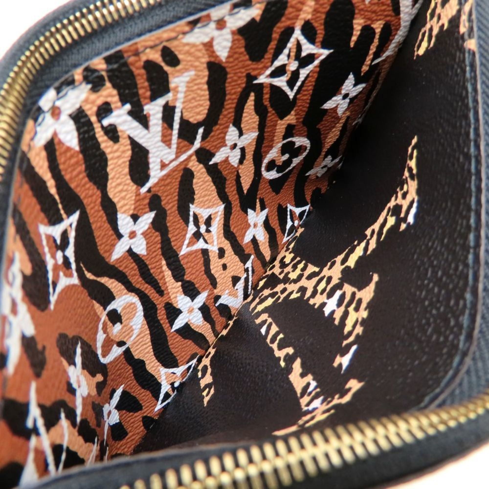 Louis Vuitton Brown Noir Canvas Shoulder Bag