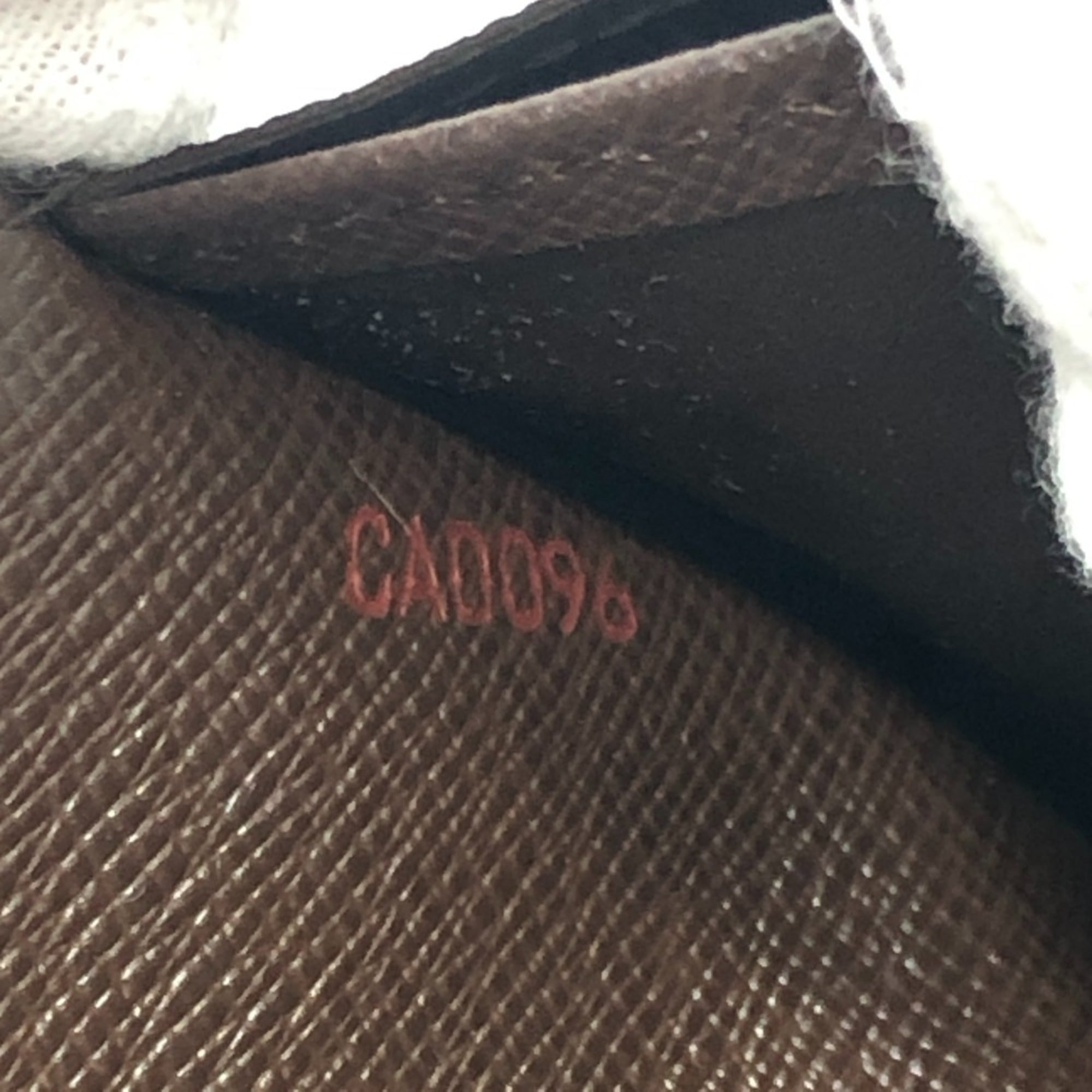Louis Vuitton Damier Brown Ebene Damier Canvas Long Wallet