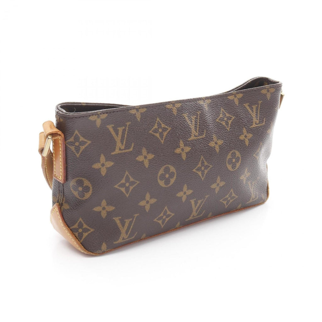 Louis Vuitton Brown Coated Canvas Pvc Monogram Leather Shoulder Bag