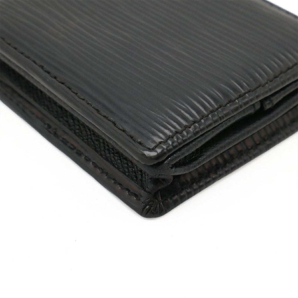 Louis Vuitton Epi Black Noir Epi Leather Coin Purse/Coin Case