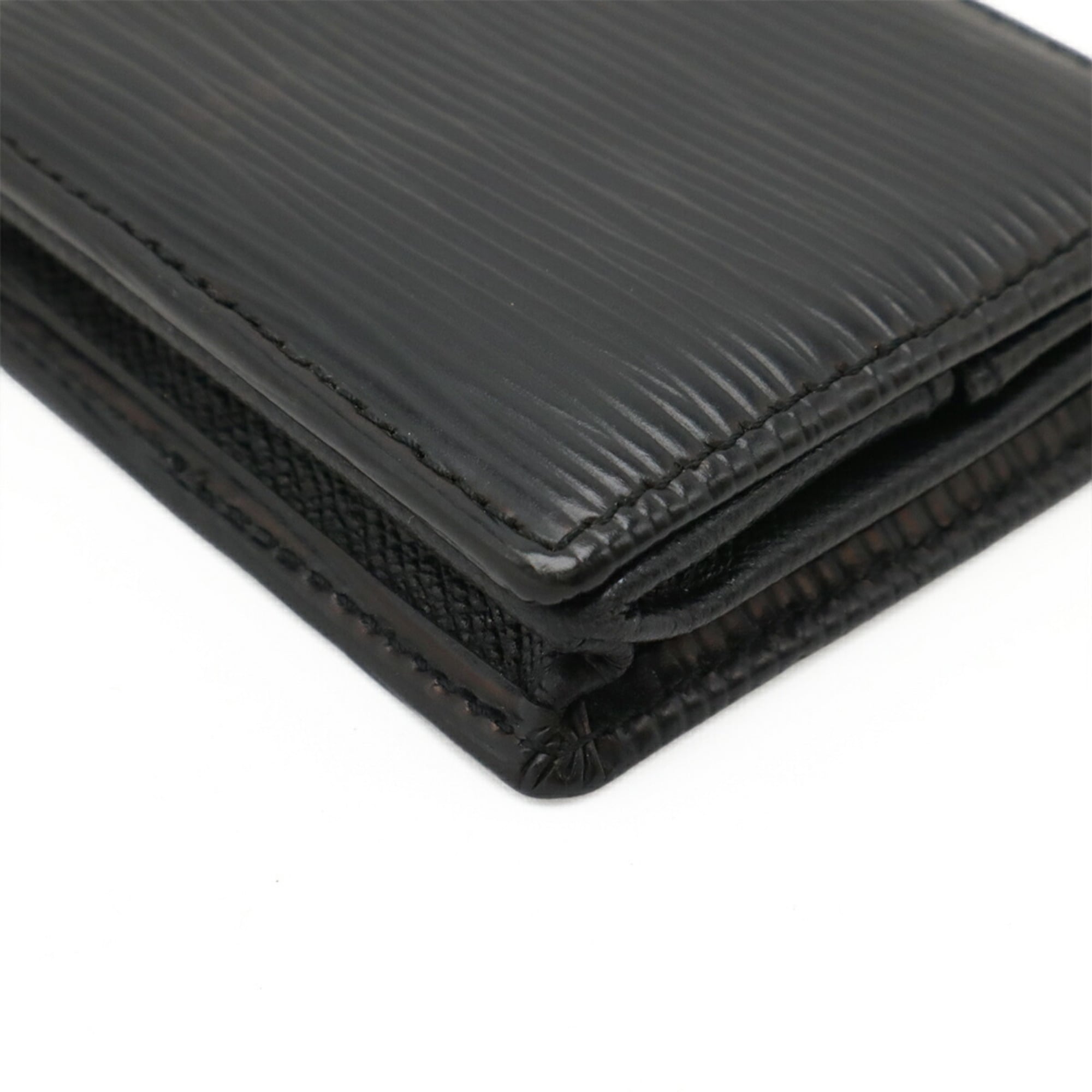 Louis Vuitton Epi Black Noir Epi Leather Coin Purse/Coin Case