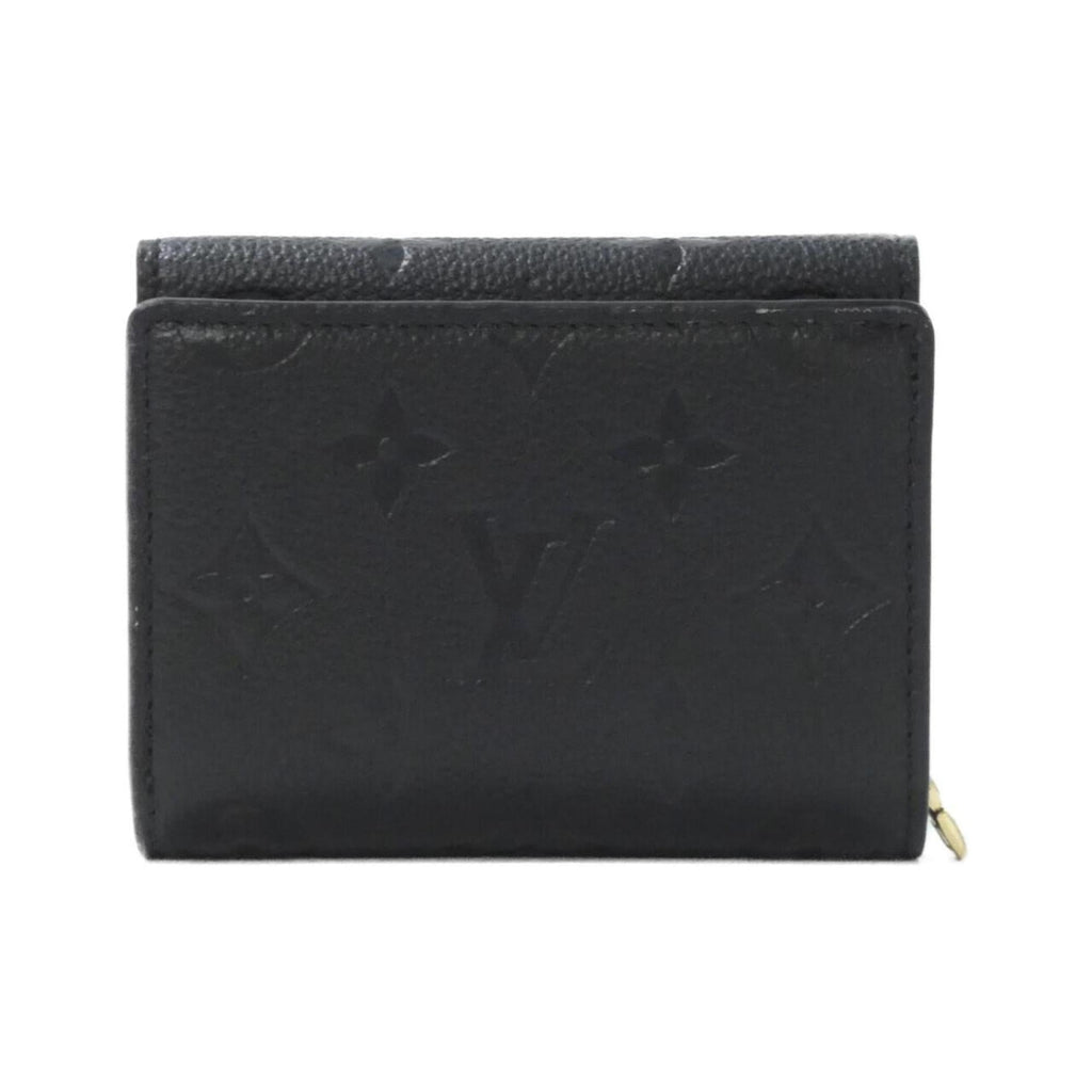 Louis Vuitton Black Monogram Monogram Empreinte Leather Wallet
