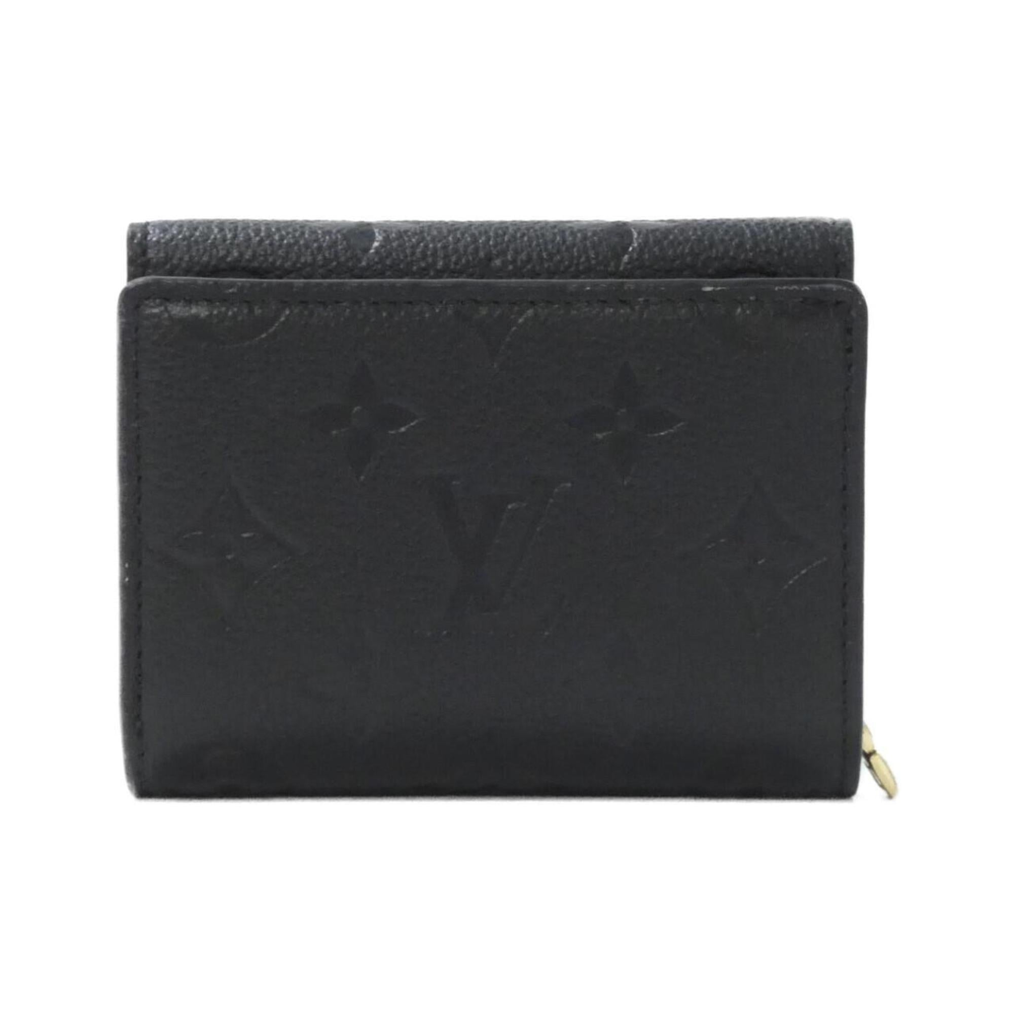 Louis Vuitton Black Monogram Monogram Empreinte Leather Wallet
