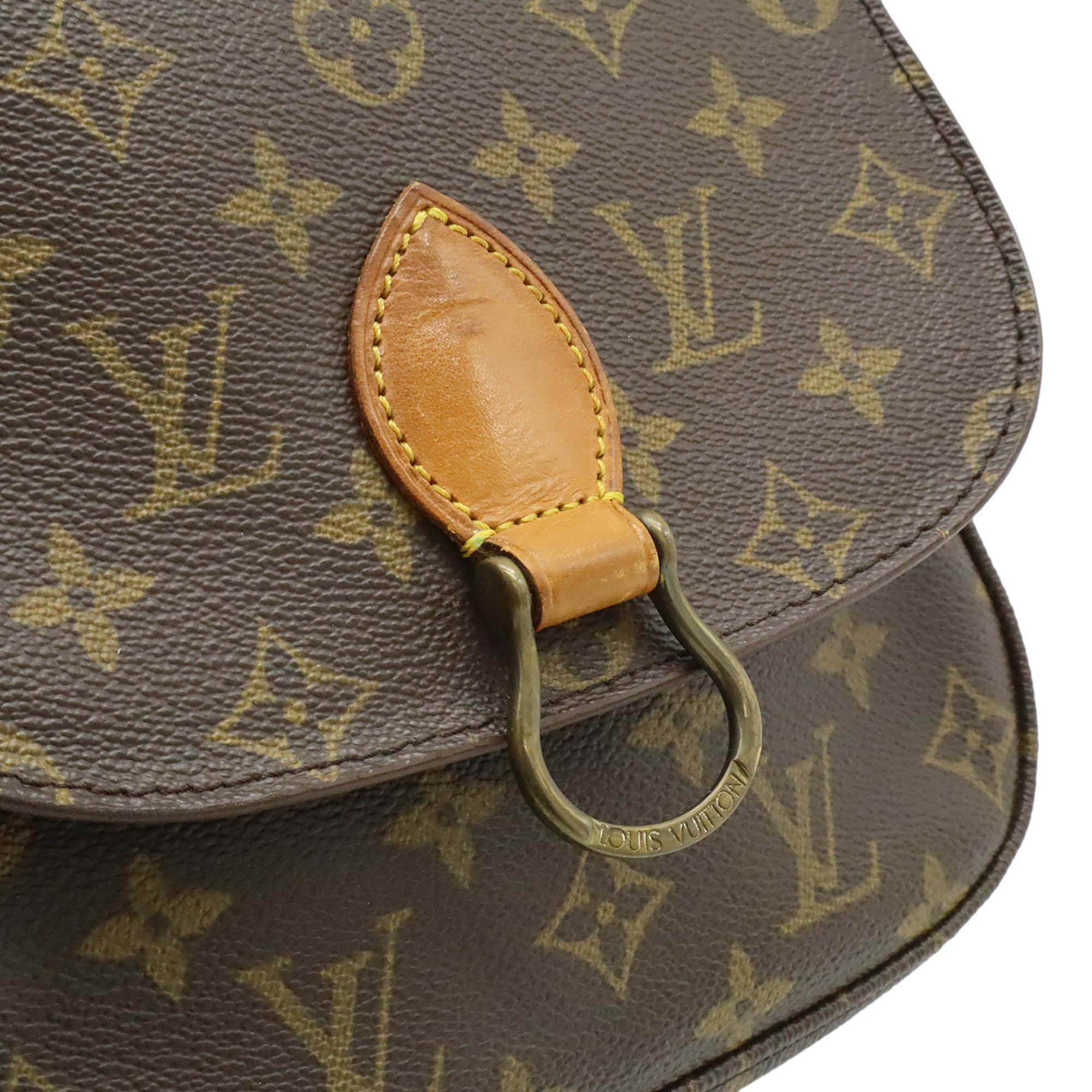 Louis Vuitton Brown Monogram Canvas Pvc Coated Canvas Pochette Shoulder Bag