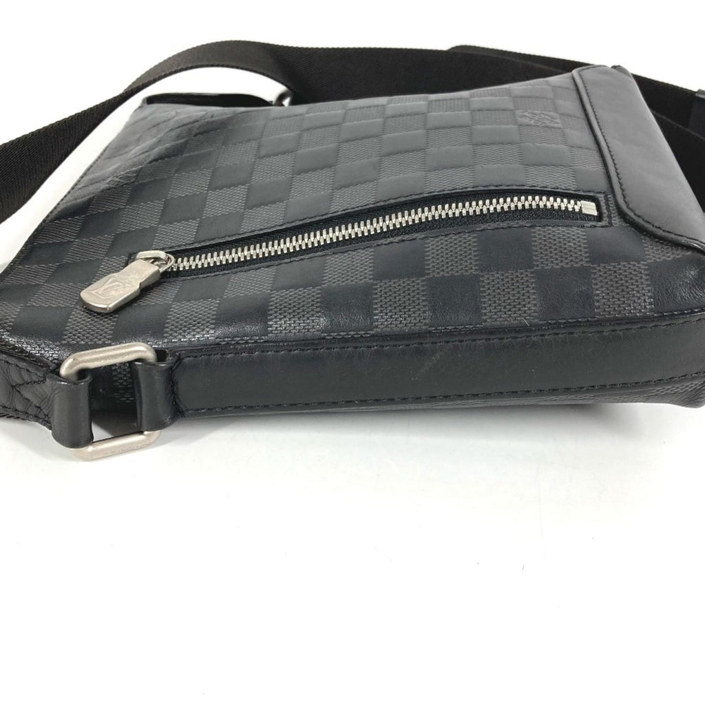 Louis Vuitton Black Damier Infini Leather Pochette Shoulder Bag