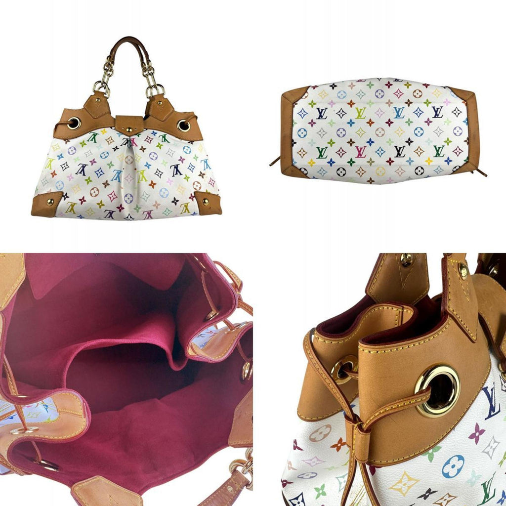 Louis Vuitton Blanc Monogram Multicolore Handbag