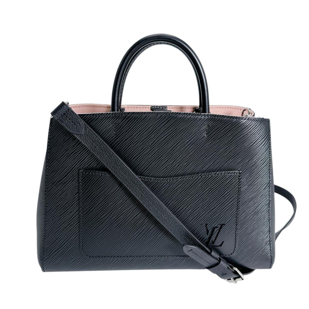 Louis Vuitton Black Epi Leather Handbag Pouch
