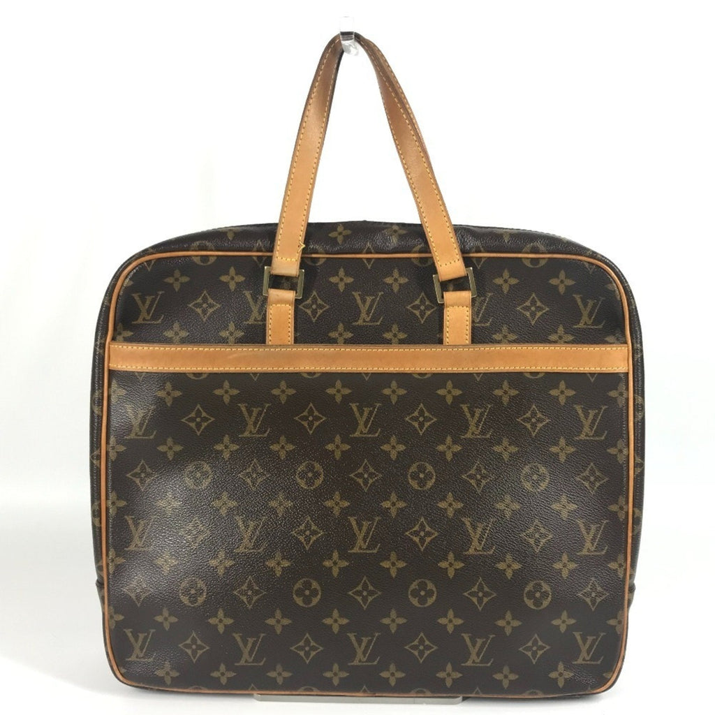 Louis Vuitton Brown Monogram Canvas Handbag Tote Bag