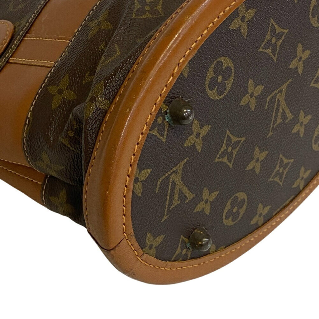 Louis Vuitton Brown Monogram Handbag Shoulder Bag Tote Bag