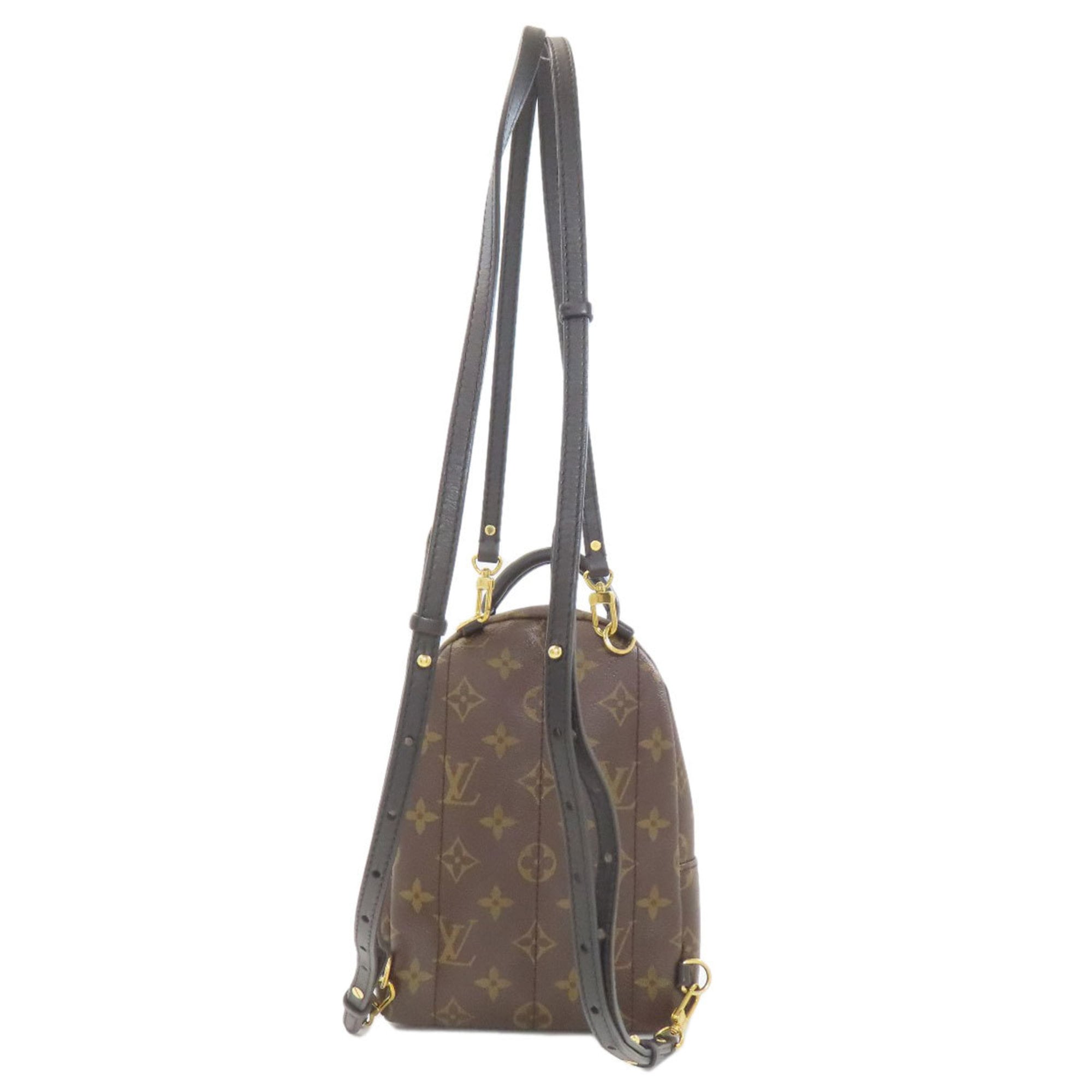 Louis Vuitton Monogram Black Pvc Backpack