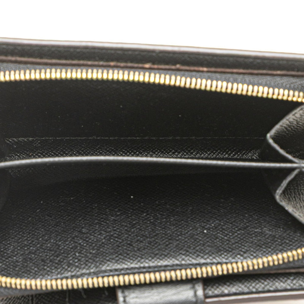 Louis Vuitton Brown Pvc Leather Wallet