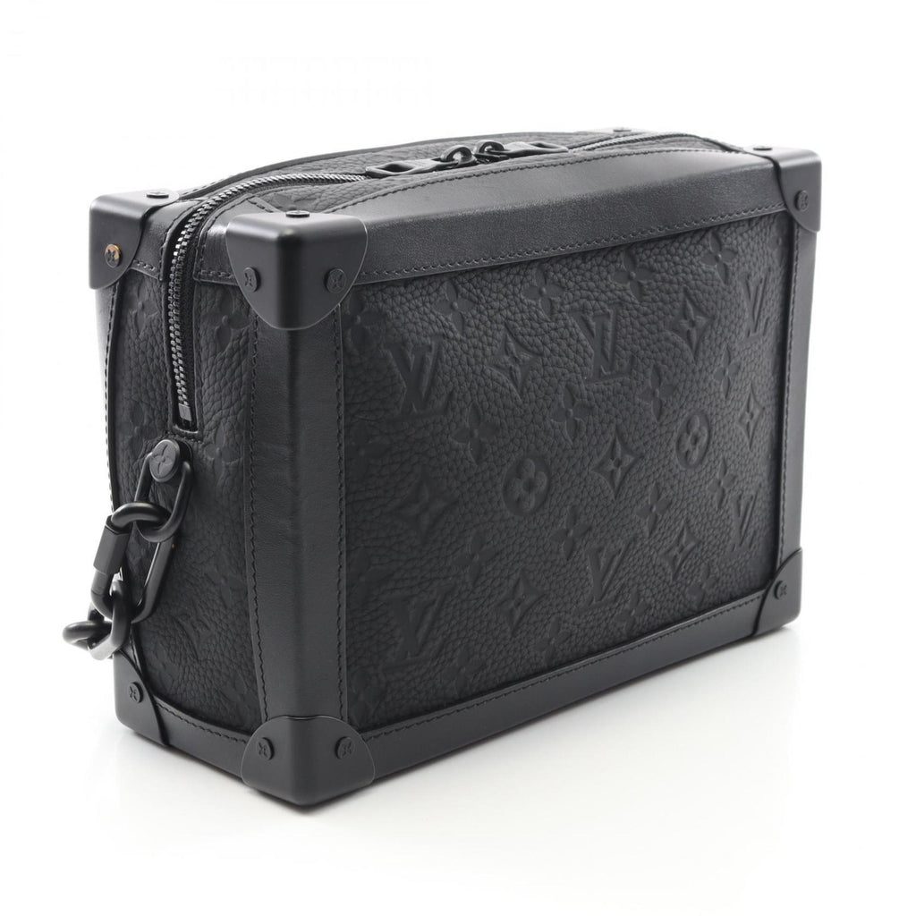 Louis Vuitton Black Noir Monogram Leather Shoulder Bag
