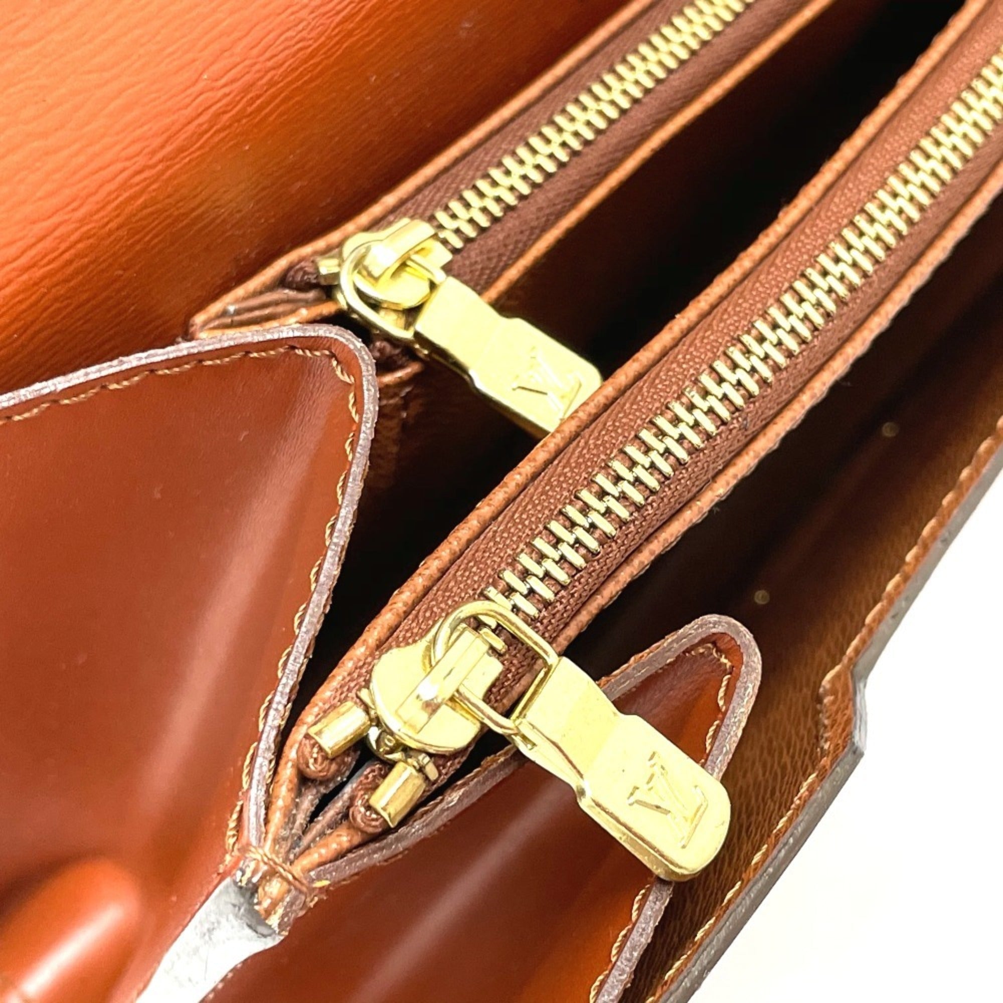 Louis Vuitton Brown Epi Leather Handbag