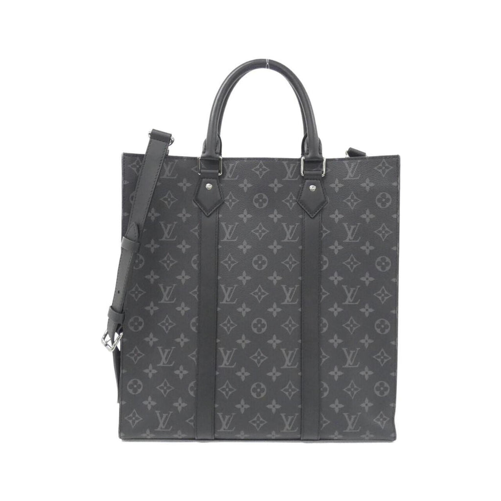 Louis Vuitton Black Coated Canvas Handbag