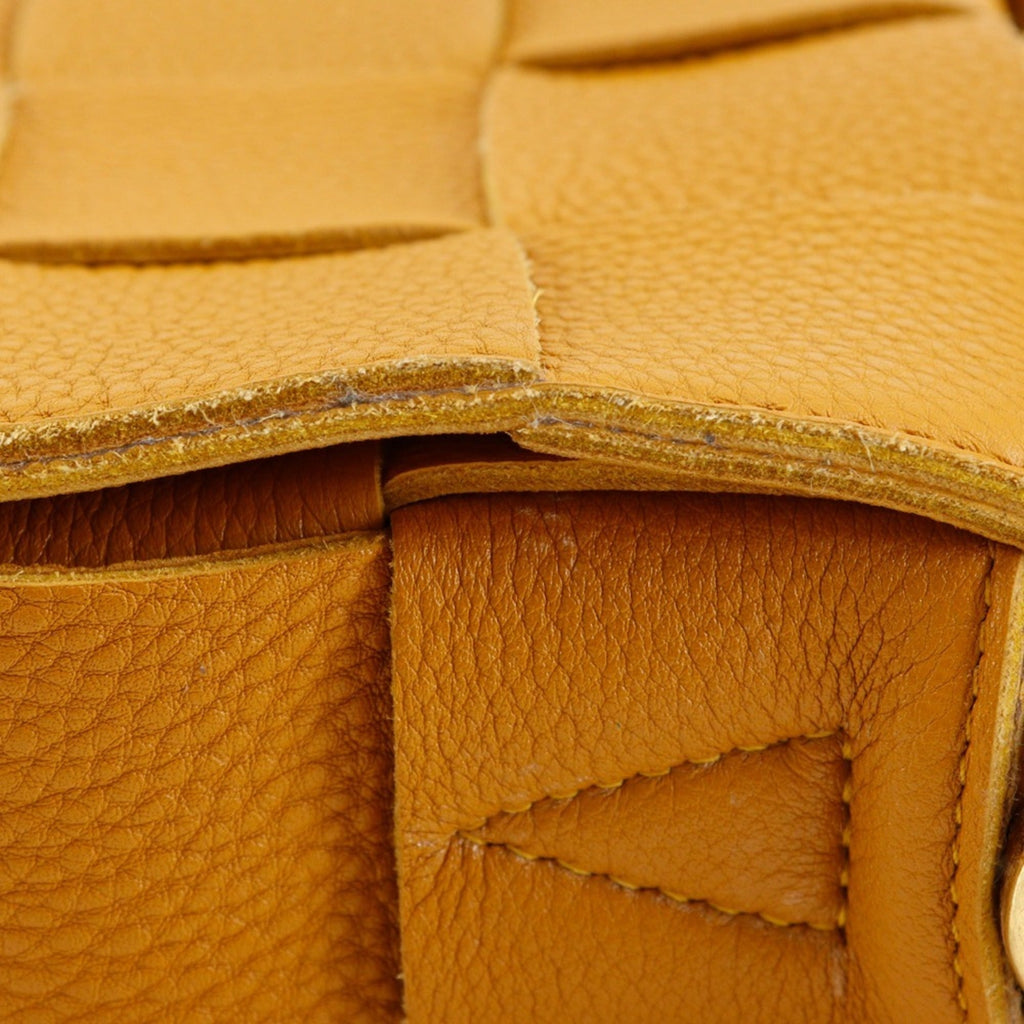 Bottega Veneta Brown Camel Leather Shoulder Bag