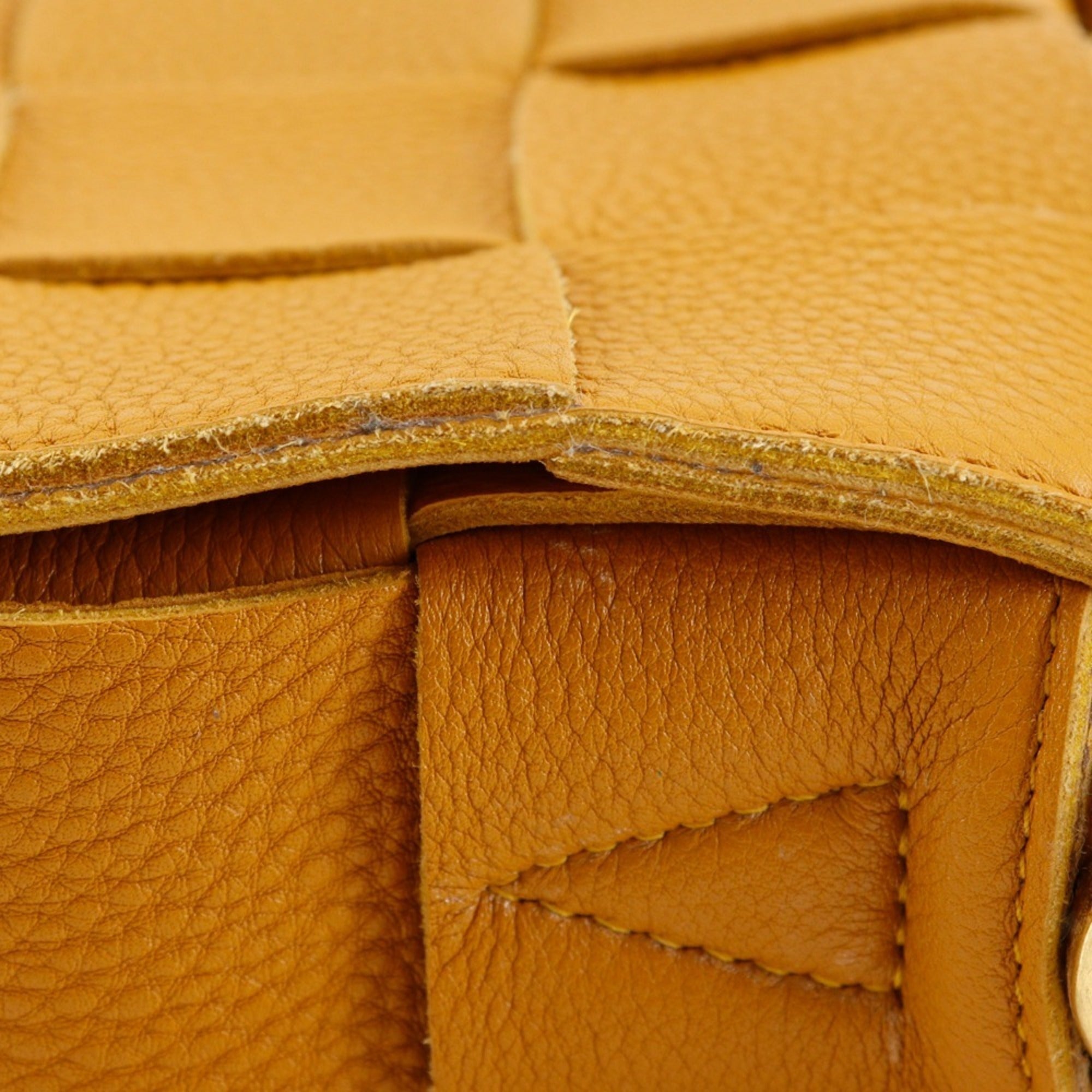 Bottega Veneta Brown Camel Leather Shoulder Bag