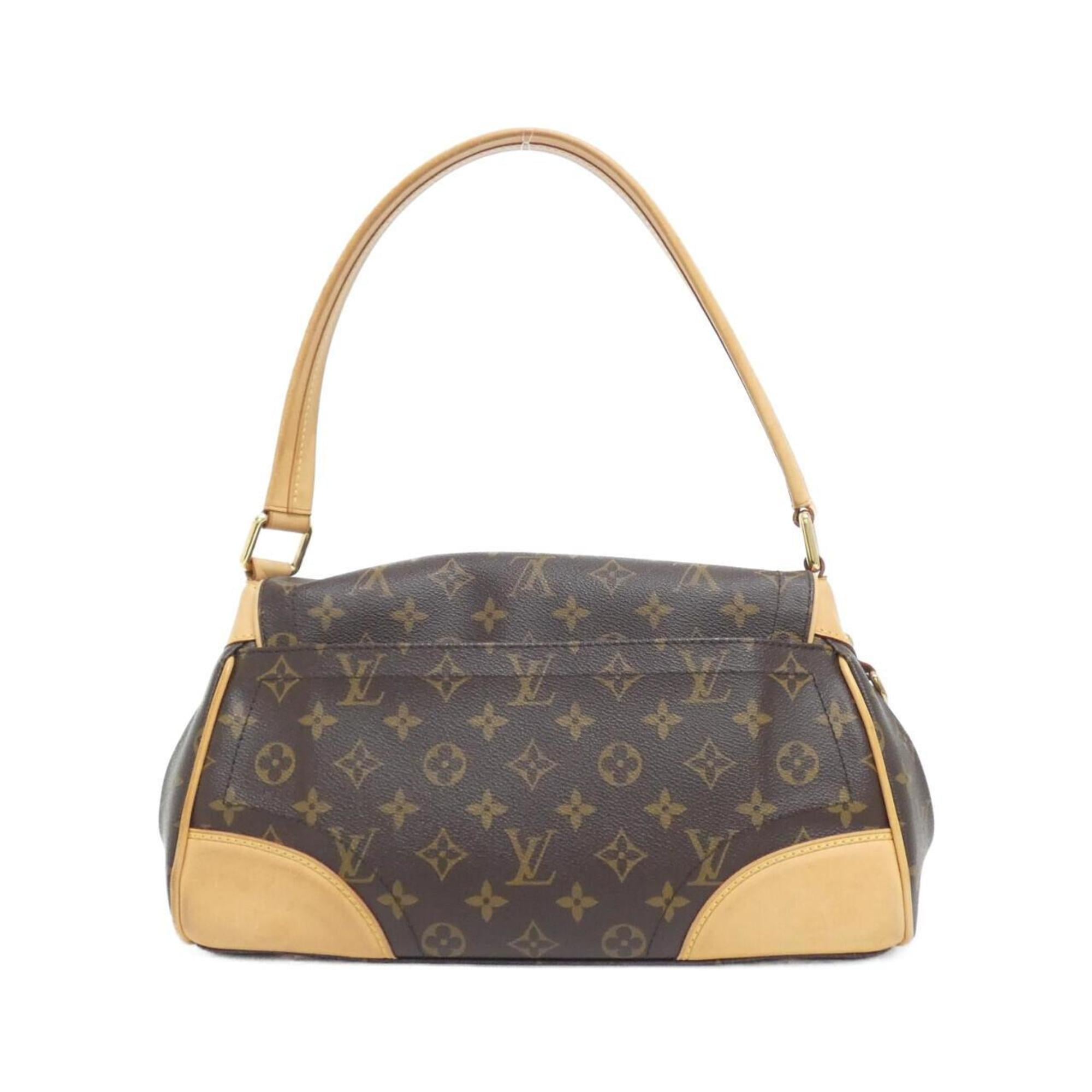 Louis Vuitton Marron Coated Canvas Shoulder Bag