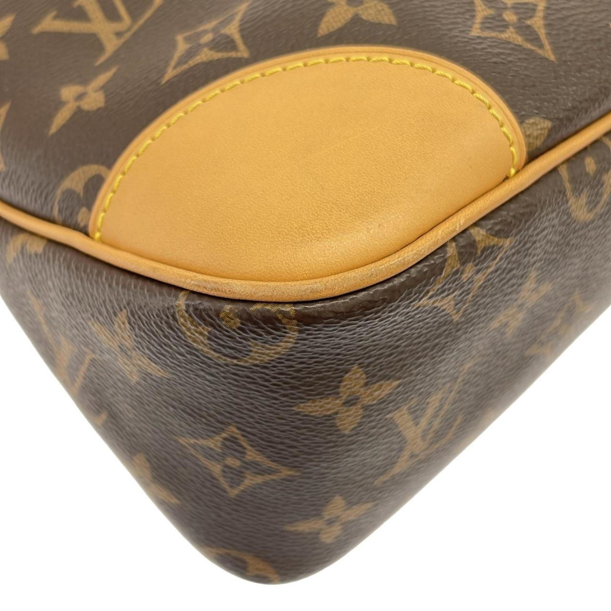 Louis Vuitton Marron Coated Canvas Shoulder Bag