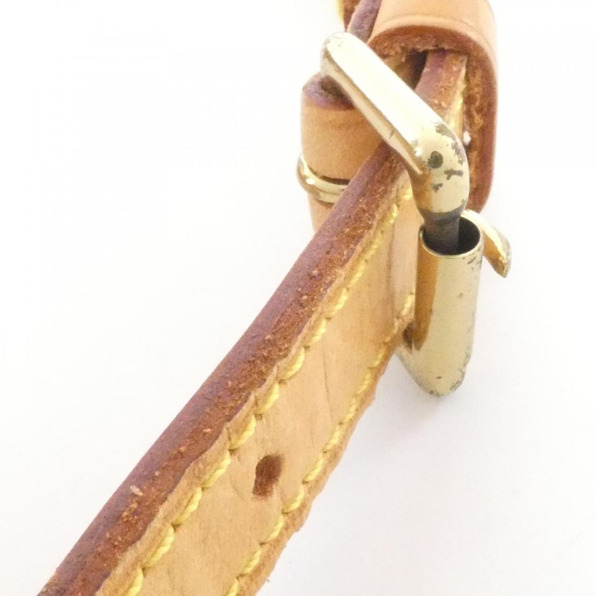 Louis Vuitton Brown Coated Canvas Shoulder Bag