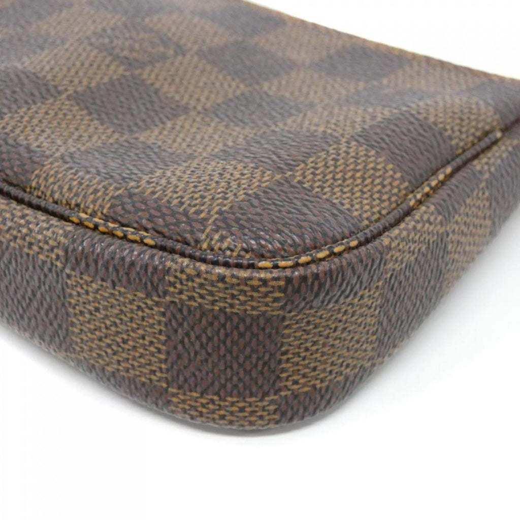 Louis Vuitton Ebene Coated Canvas Pochette Pouch