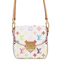 Louis Vuitton Blanc Multi-Color White Monogram Multicolore Handbag Shoulder Bag