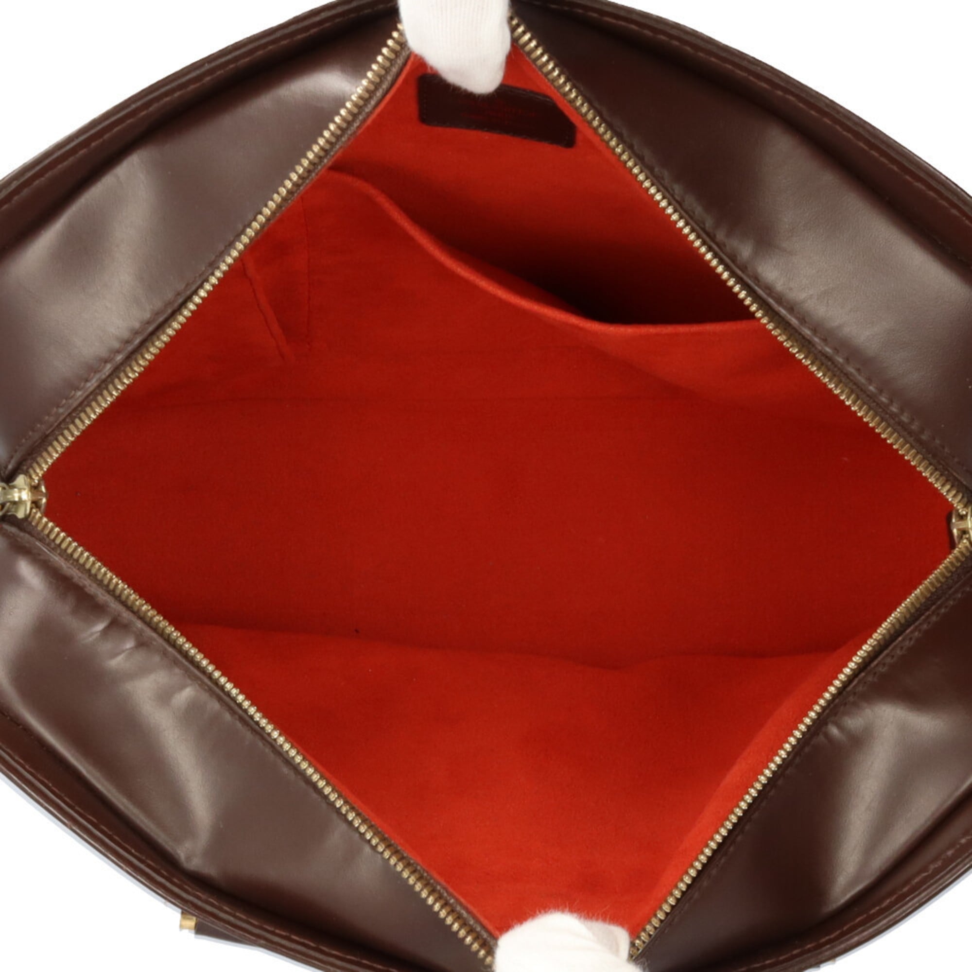 Louis Vuitton Damier Brown Damier Canvas Handbag