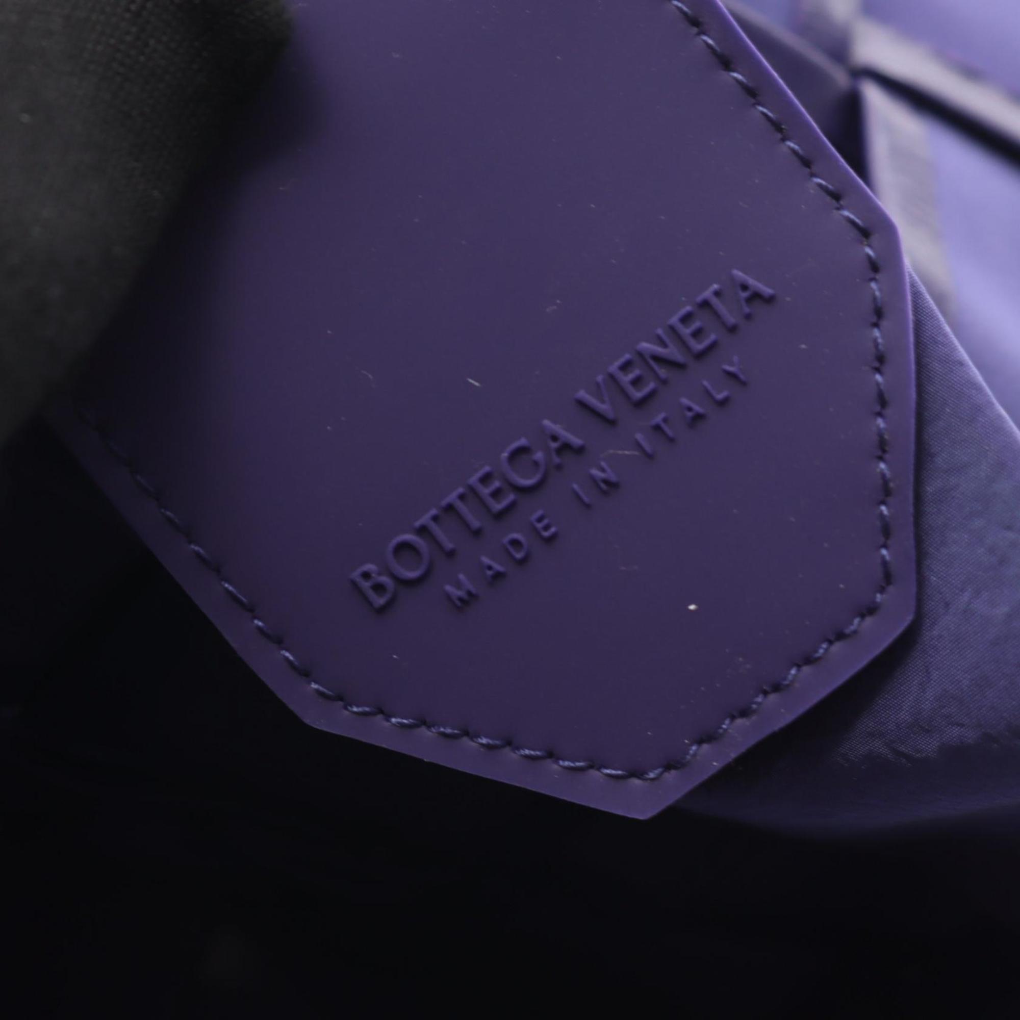 Bottega Veneta Purple Leather Shoulder Bag