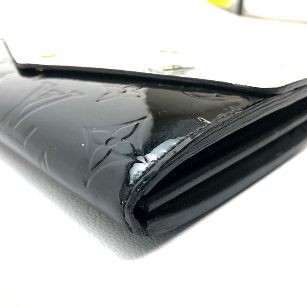 Louis Vuitton White Leather Long Wallet