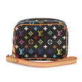 Louis Vuitton Brown Noir Monogram Multicolore Pouch