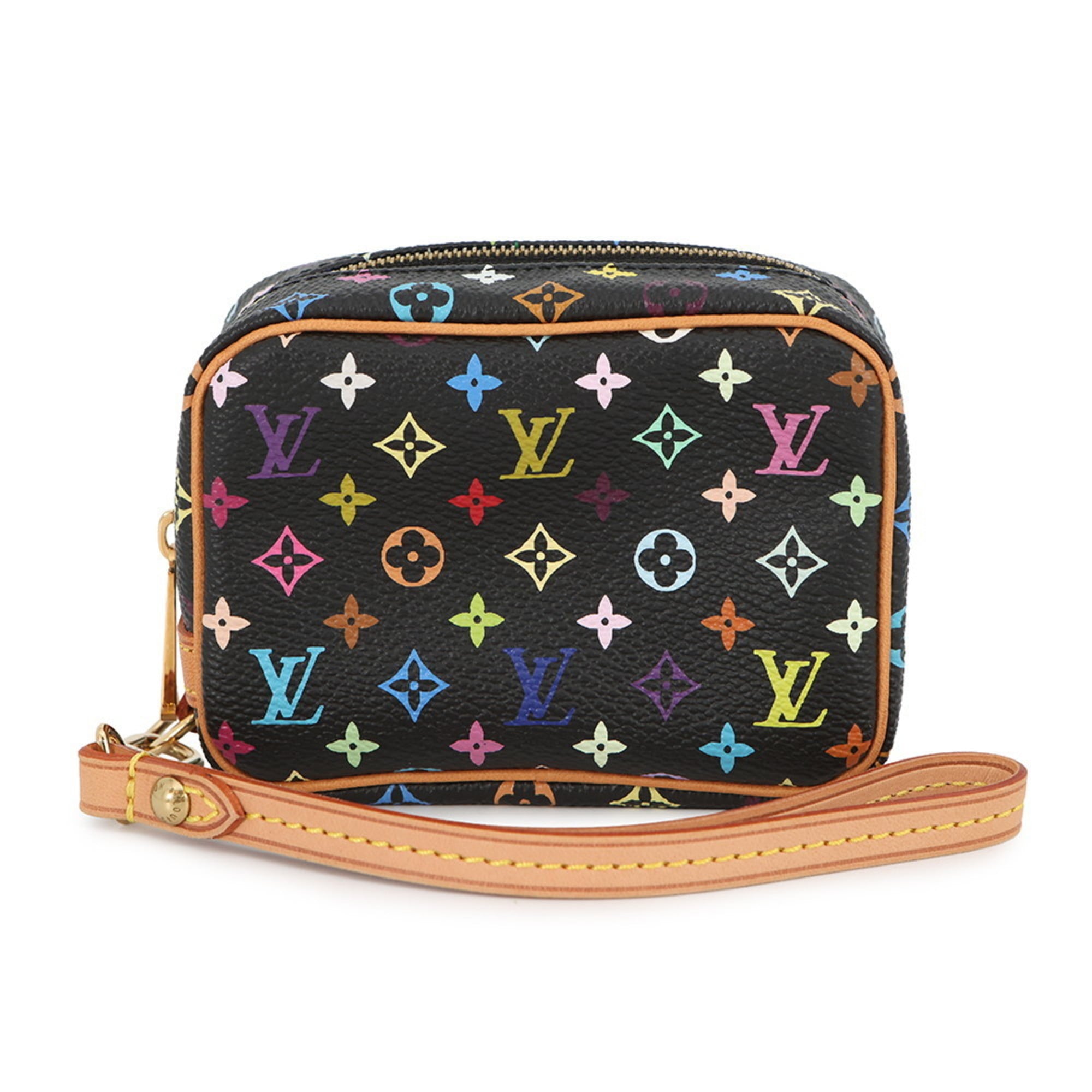 Louis Vuitton Brown Noir Monogram Multicolore Pouch