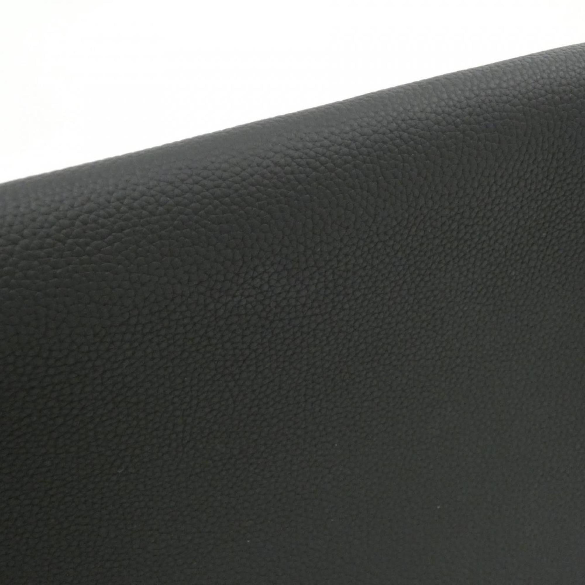 Louis Vuitton Black Leather Shoulder Bag