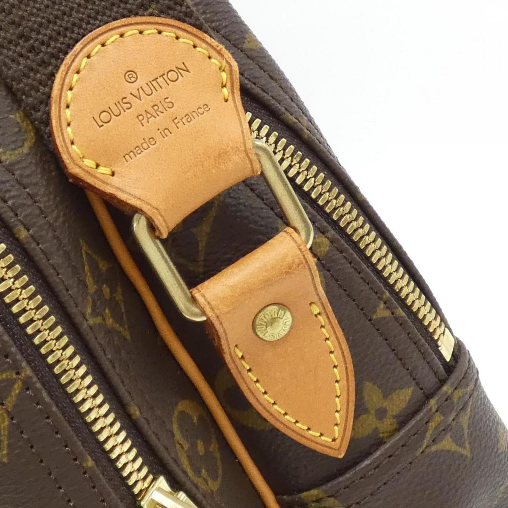 Louis Vuitton Marron Coated Canvas Shoulder Bag