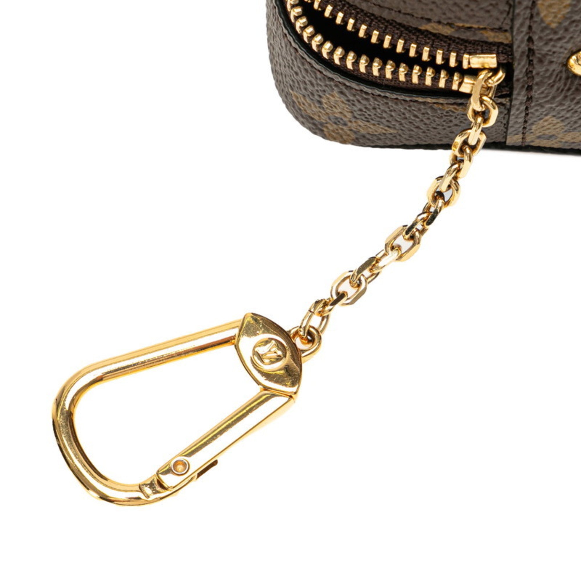 Louis Vuitton Brown Multi-Color Pvc Leather Pouch
