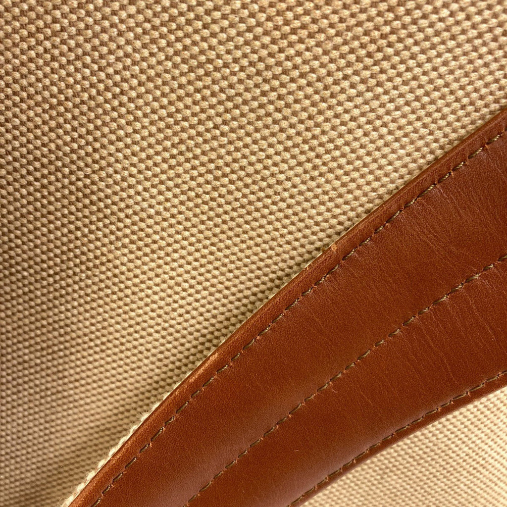 Gucci Brown Canvas Backpack (Pre-Owned)