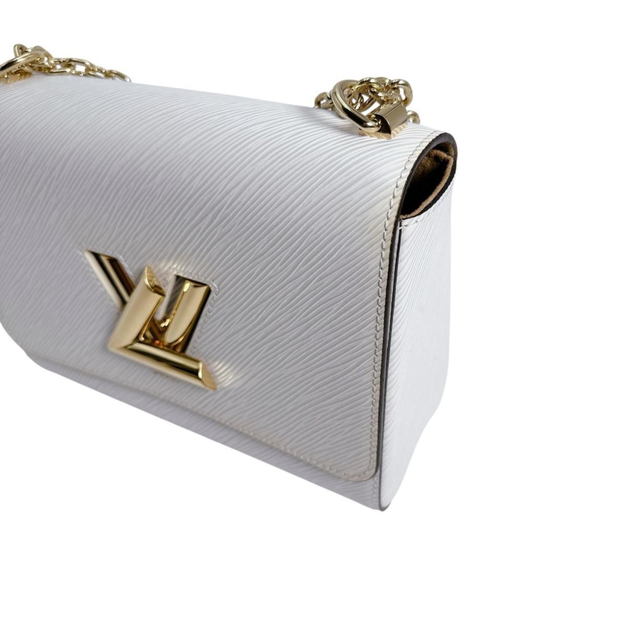 Louis Vuitton Epi Blanc Epi Leather Shoulder Bag